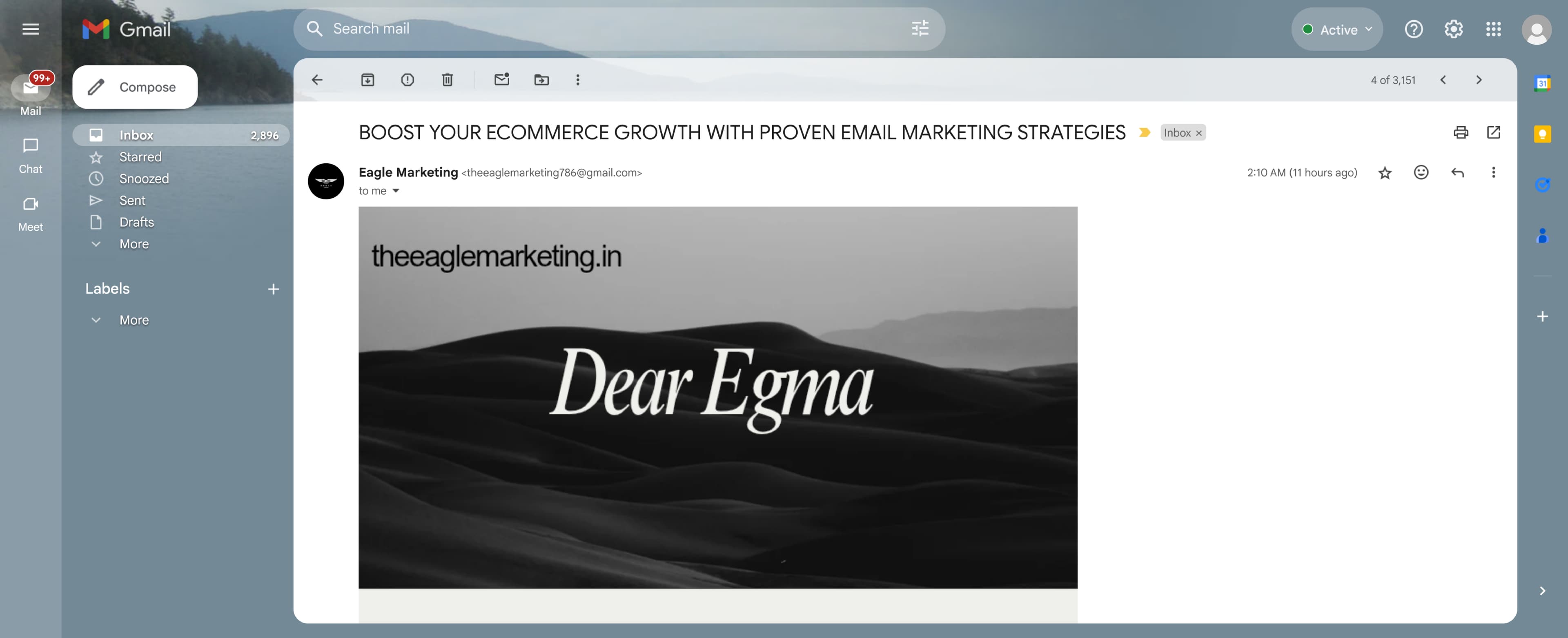 Eagle Marketing Hero